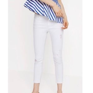 ▫️White Zara Jeans (Distressed)👖